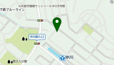 和道流空手道連盟如水会緑支部の地図画像