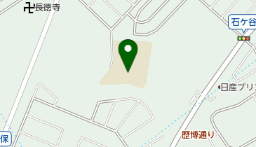 牛久保小学校はまっ子ふれあいスクールの地図画像