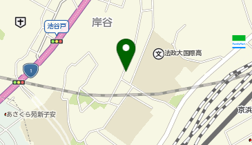 植木いなせやの地図画像
