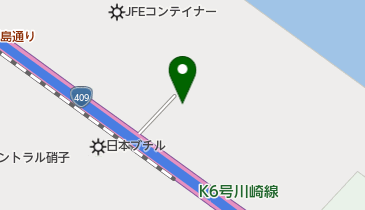 川崎紙運輸株式会社の地図画像