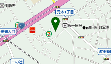 日輸工業株式会社京浜支店の地図画像