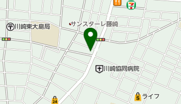 モーターサービスヒップの地図画像