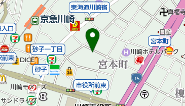 宮本町町内会館の地図画像