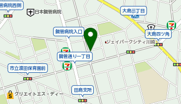 追分町町内会館の地図画像