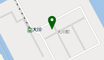 大川町産業会館の地図画像