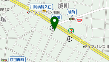 有限会社服部牛乳店の地図画像