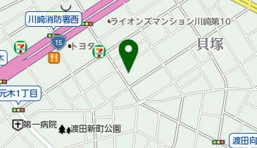 宗教法人カトリック貝塚教会の地図画像