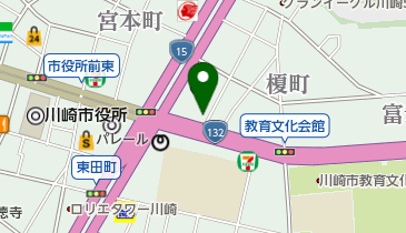 川崎南地域産業保健センターの地図画像