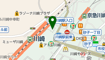 大和証券株式会社川崎支店の地図画像