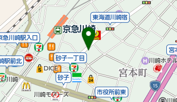 花紋の地図画像