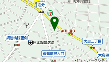 有限会社魚利商店の地図画像