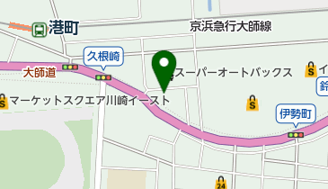 潮田工業株式会社の地図画像