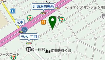 山本畳店の地図画像