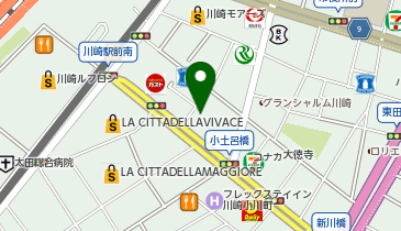 アース川崎店の地図画像