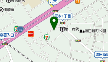 中央電建工業株式会社の地図画像