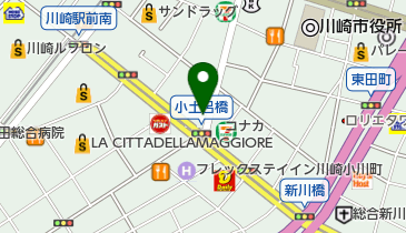まぁじゃんMAP川崎本店の地図画像