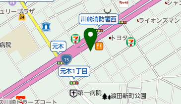 堀内木材株式会社の地図画像