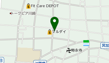 ウスダ薬局の地図画像