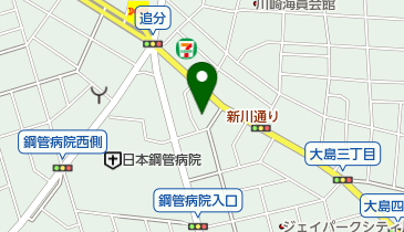 くすりのカワイの地図画像