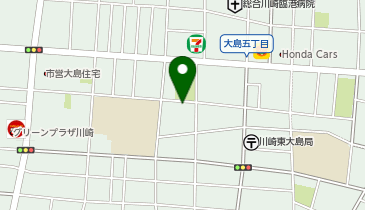 小松湯の地図画像