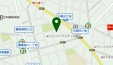 星乃湯の地図画像