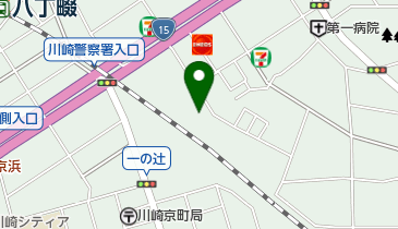 片山理容室の地図画像