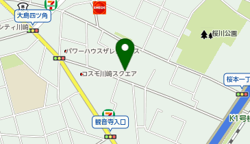 長寿庵の地図画像