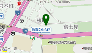 裁判所 横浜地方裁判所川崎支部 民事訴訟の地図画像