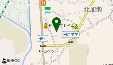 市林治療院の地図画像