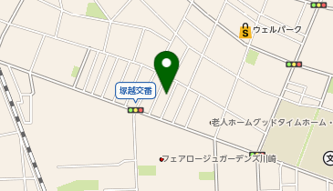 たすけあいはなもも(NPO法人)の地図画像