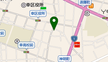 泰星学院 川崎教室の地図画像