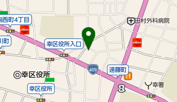 御幸キリスト教会の地図画像