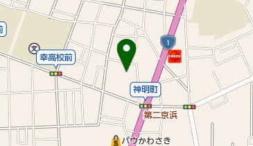 正教寺の地図画像