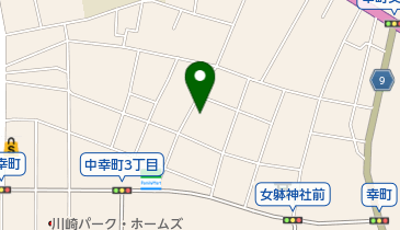 花房の地図画像