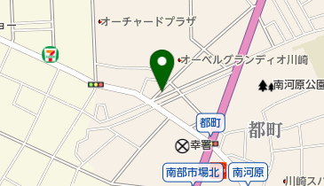 矢口獣医科病院の地図画像