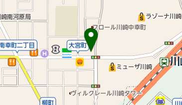 株式会社エイブル川崎西口店の地図画像