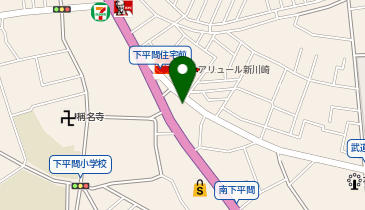 明治安田生命保険相互会社 川崎支社 鹿島田営業所の地図画像