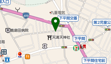 慶州苑の地図画像