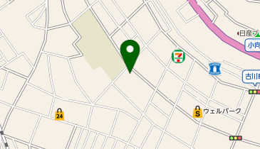 理容アカマの地図画像