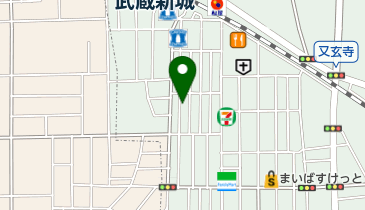 佐久間治療院の地図画像