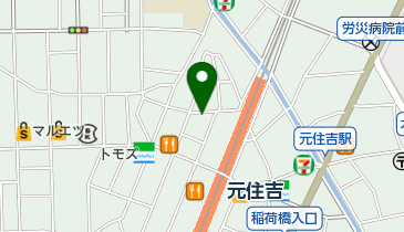 天地堂鍼灸院の地図画像