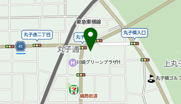 ワークショップタマイ 丸子橋店の地図画像