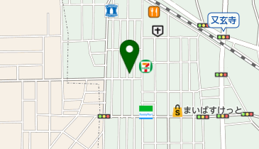 飛行船武蔵新城店の地図画像