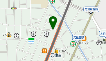 住吉会館の地図画像