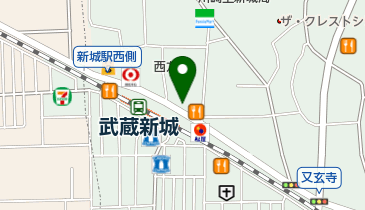 新城薬局の地図画像