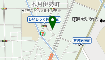元住吉キリスト教会の地図画像