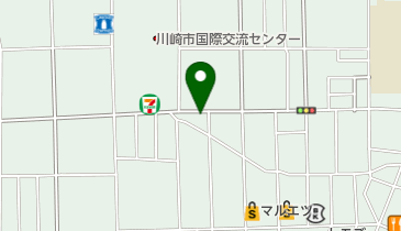 高津屋クリーニング店の地図画像