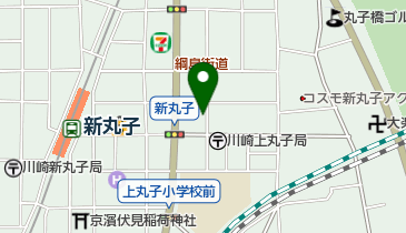 村富屋クリーニング店の地図画像
