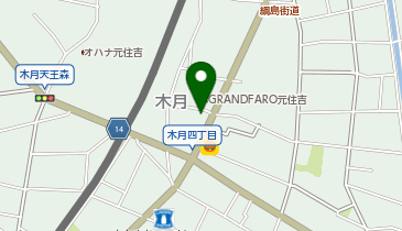 タックルベリー元住吉店の地図画像