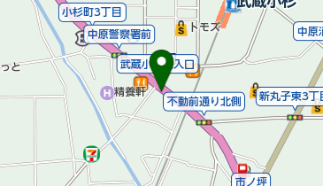 ナミキ時計店の地図画像
